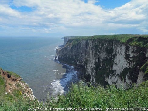 Walk the England Coast Path - Easington to Filey