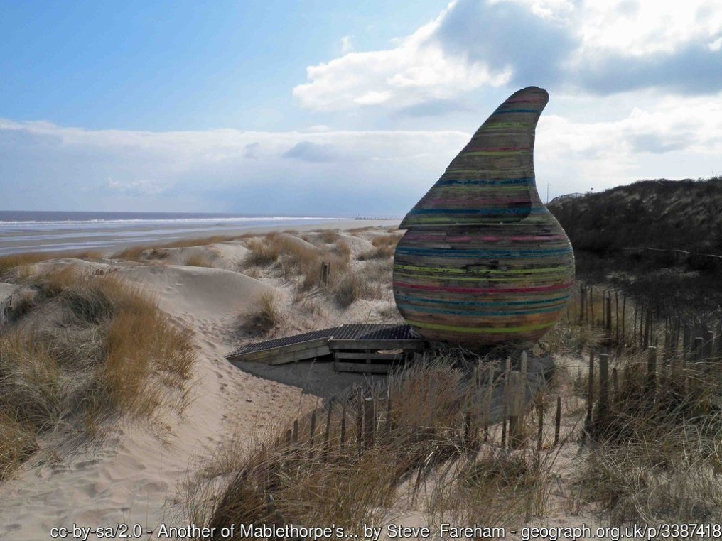 Walk the England Coast Path - Mablethorpe to Humber Bridge