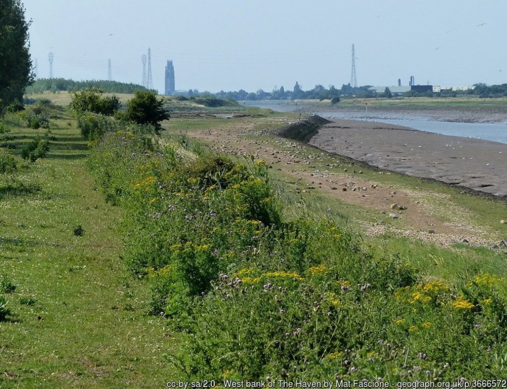 Walk the England Coast Path - Sutton Bridge to Skegness via Boston