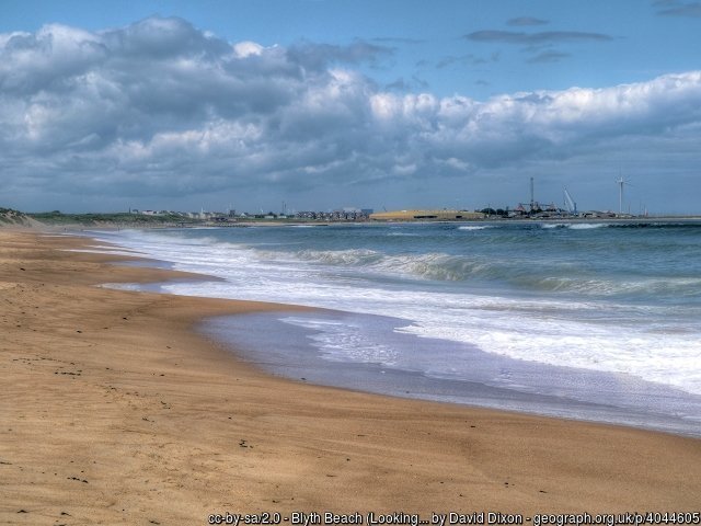 Blyth Beach (Looking Towards Blyth)