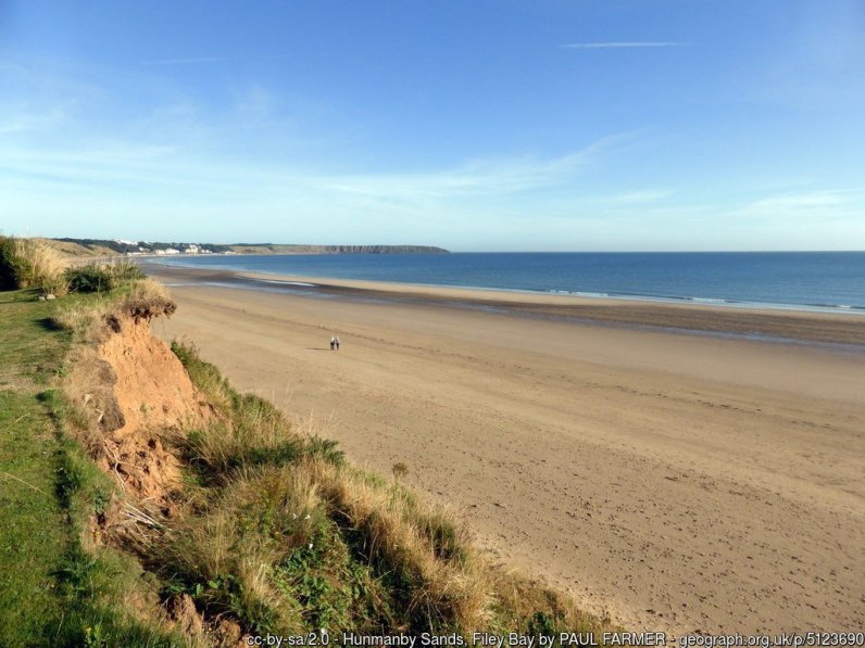 Walk the England Coast Path - Easington to Filey