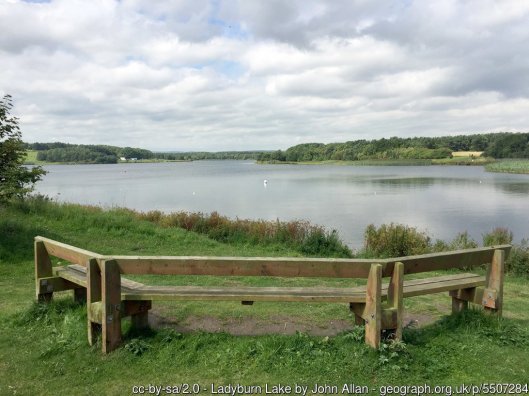 Ladyburn Lake The centrepiece of Druridge Bay Country Park.